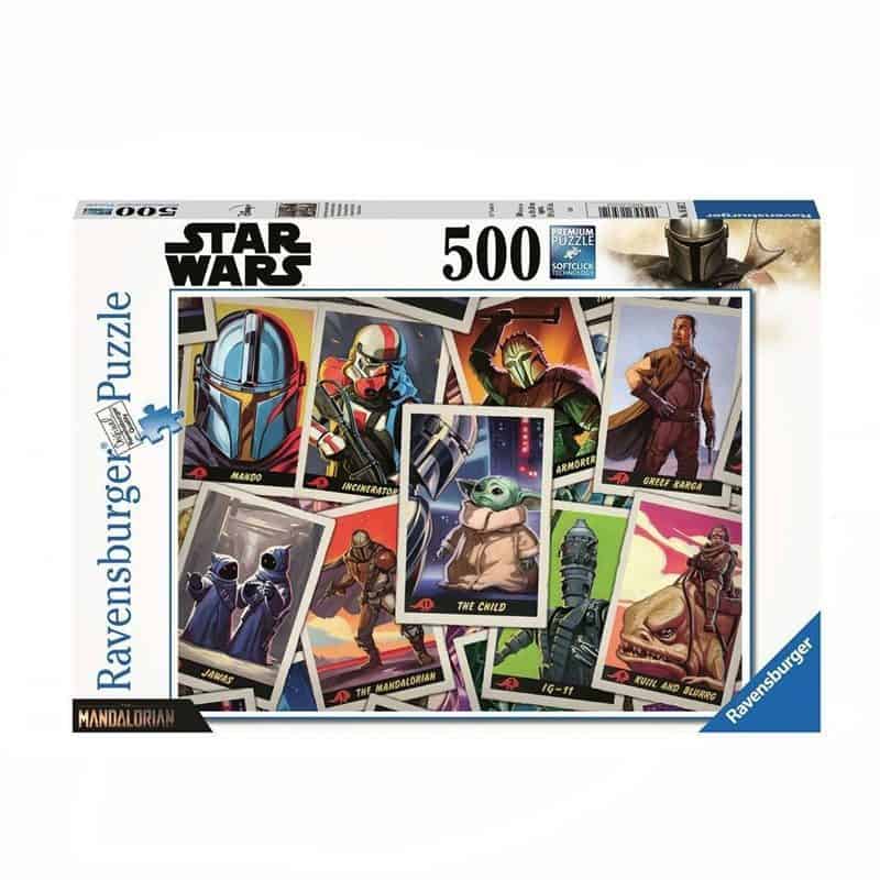 Puzzle The Mandalorian Comic The Child Star Wars 500 piezas
