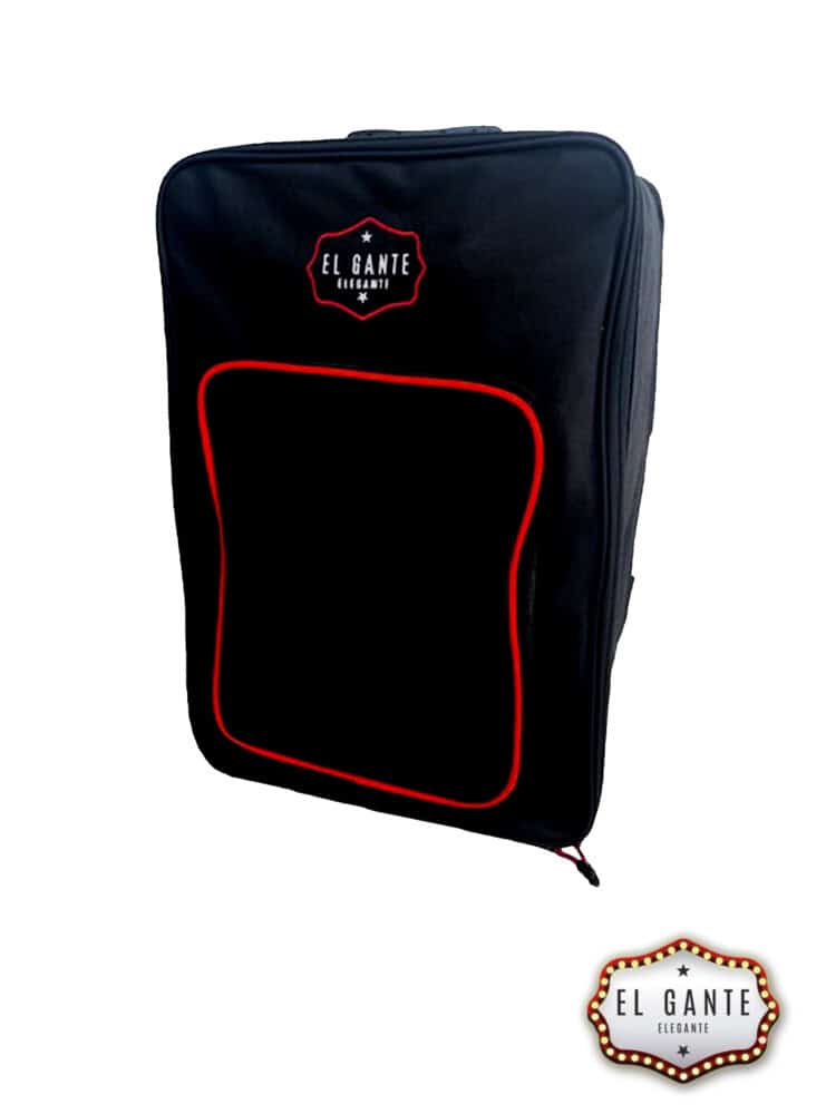 CAJA MOCHILA del Gante Elegante (baldas de metal)