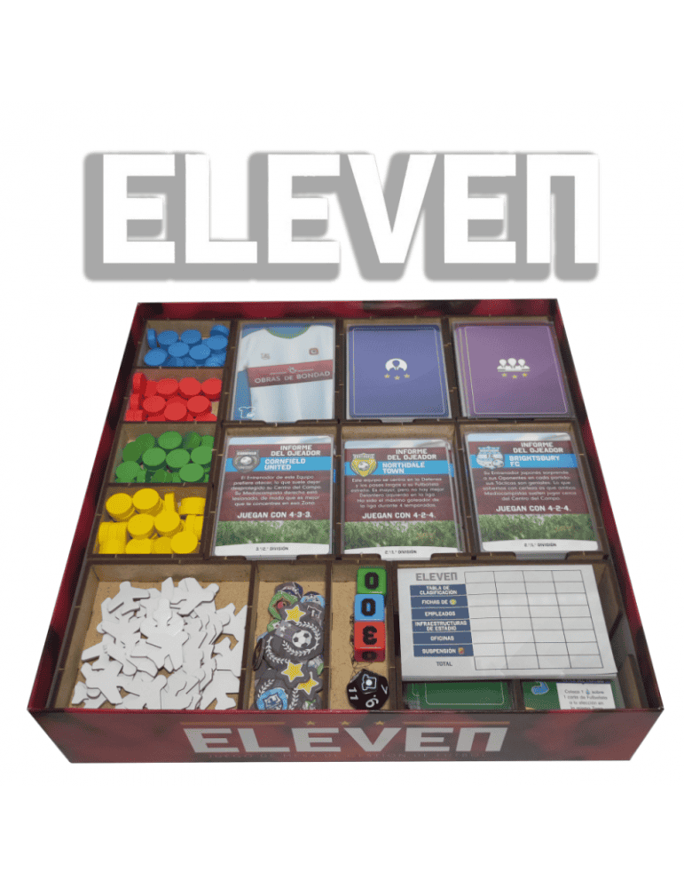 Inserto compatible con ELEVEN (Base + 5 expansiones)