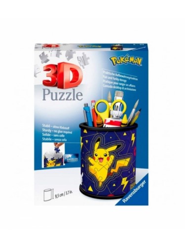 PUZLE PORTALAPICES POKEMON 3D