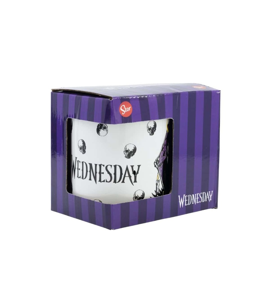 TAZA CERAMICA 325 ML. EN CAJA DE REGALO MIERCOLES