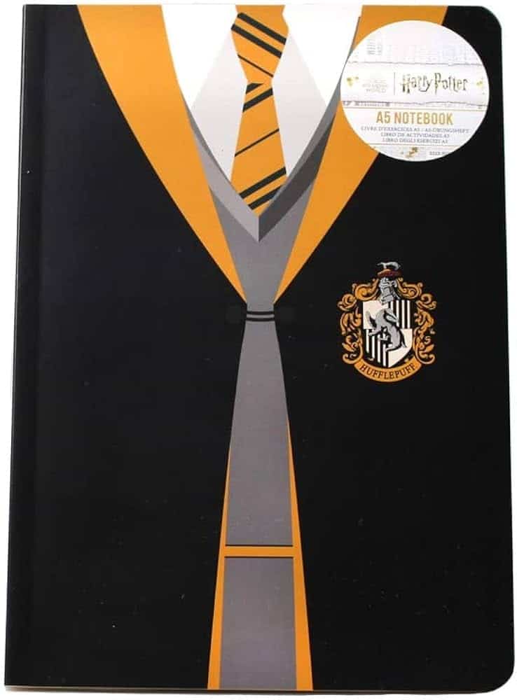 CUADERNO A5 HARRY POTTER UNIFORME HUFFLEPUFF