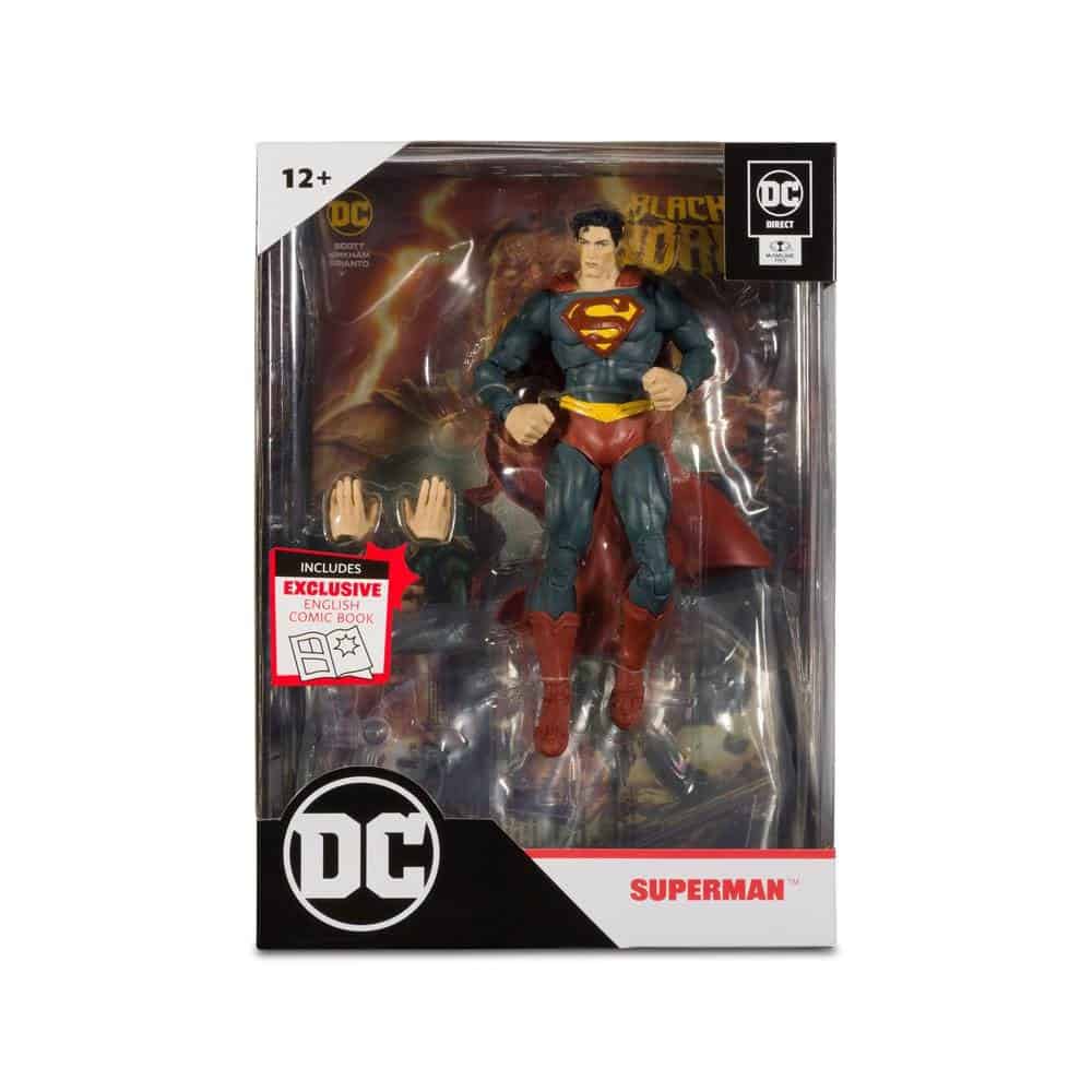 DC Comics Superman 18 cm figura de accion y comic