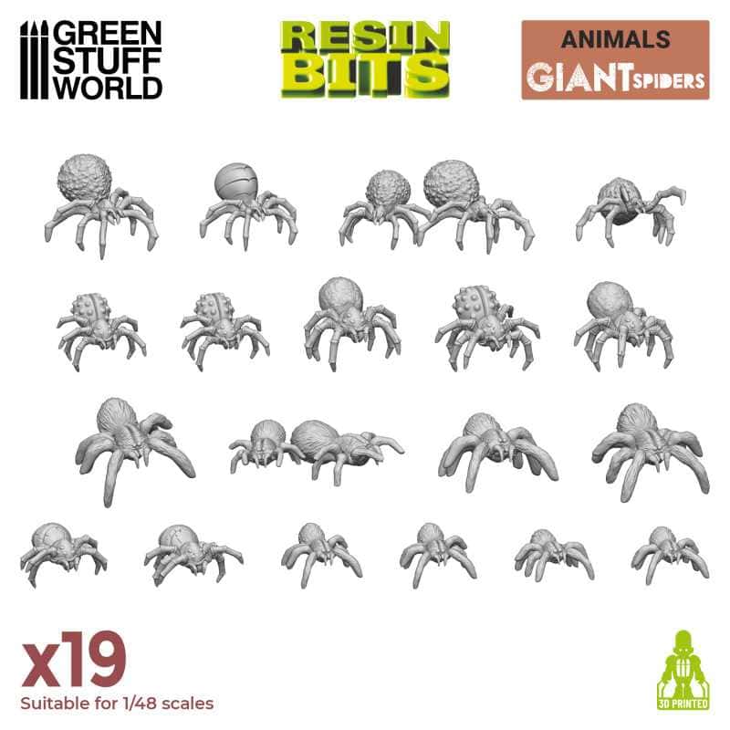 Set impreso en 3D - Aranas Grandes