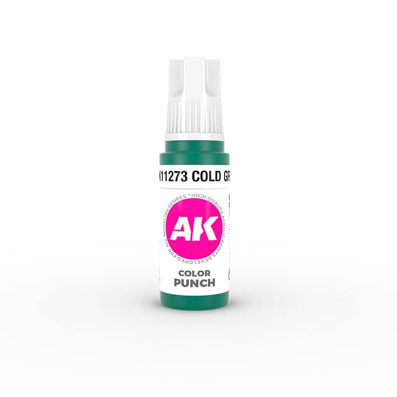 AK11273 Cold Green COLOR PUNCH 17 ml