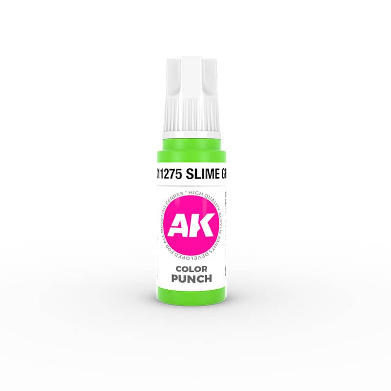 AK11275 Slime green COLOR PUNCH 17 ml