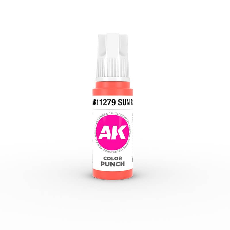 AK11279 Sun Red COLOR PUNCH 17 ml