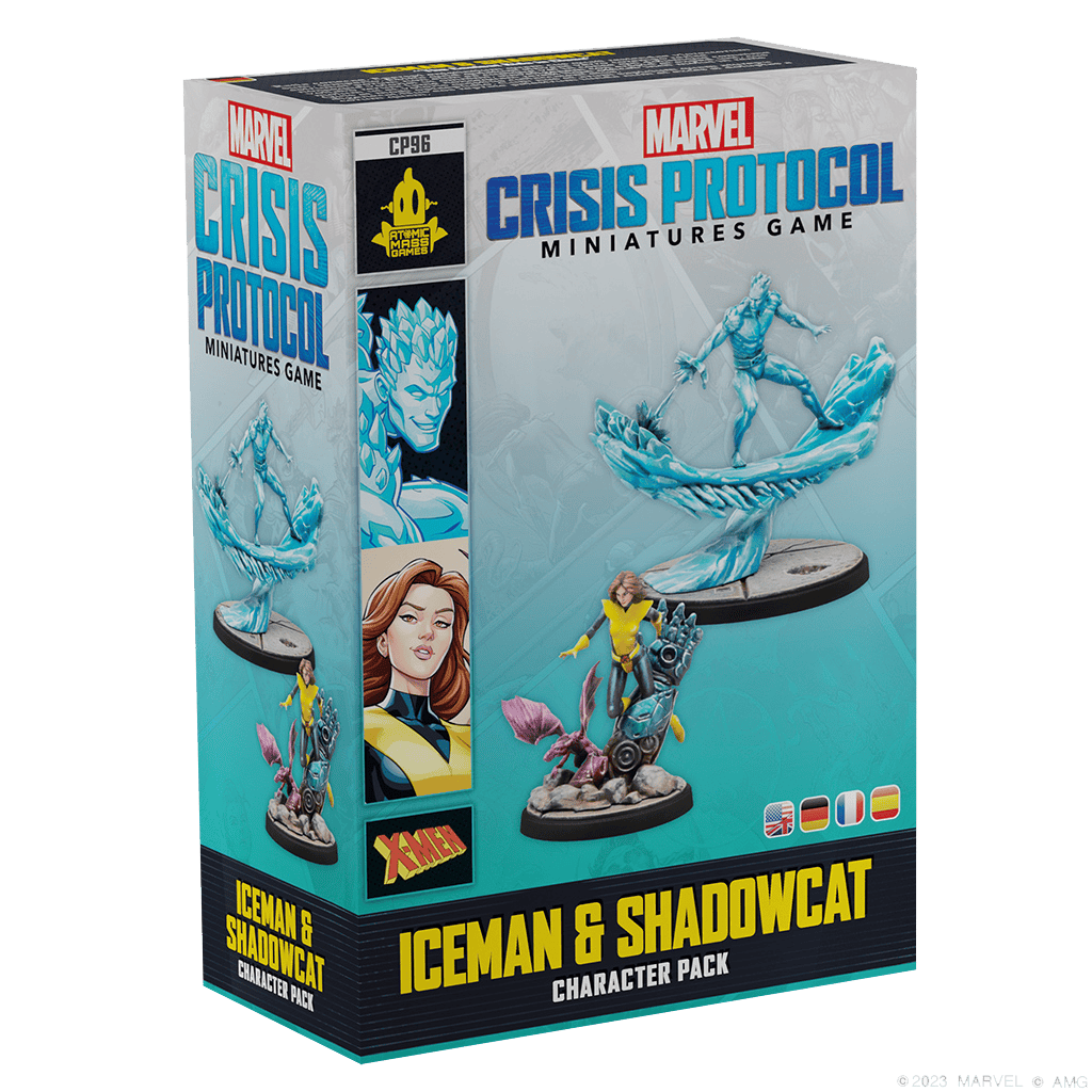 Marvel Crisis Protocol Iceman & Shadowcat