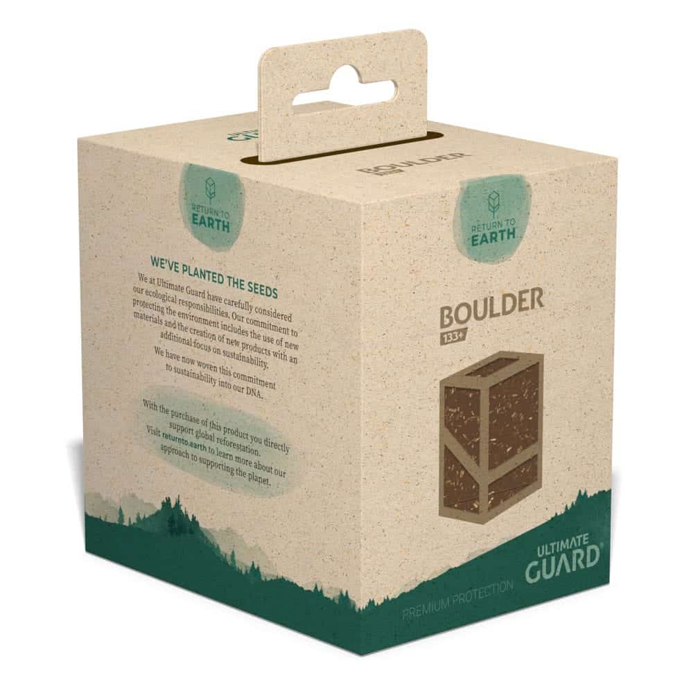 Ultimate Guard Return To Earth Boulder Deck Case 133+ Tamaño Estandar Marron