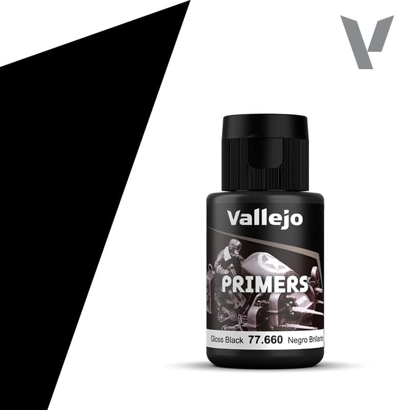 Vallejo Primer 77.660 Negro Brillante 32ml.