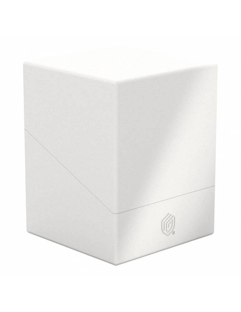 Ultimate Guard Boulder Deck Case 100+ Solid Gasolina White