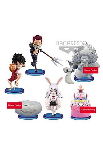 One Piece - WCF ChiBi - Hall Cake Island Vol. 3 Assortment - Figures 7cm