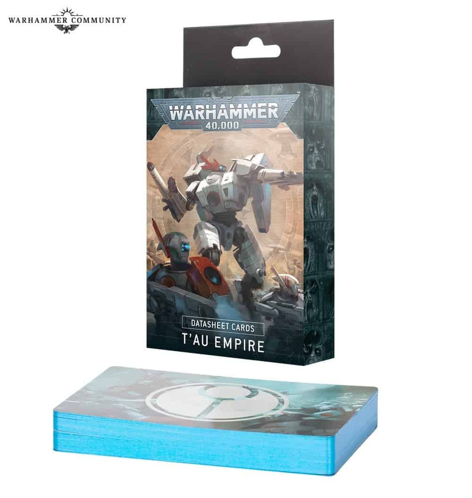 T’au Empire Datasheet Cards ENG