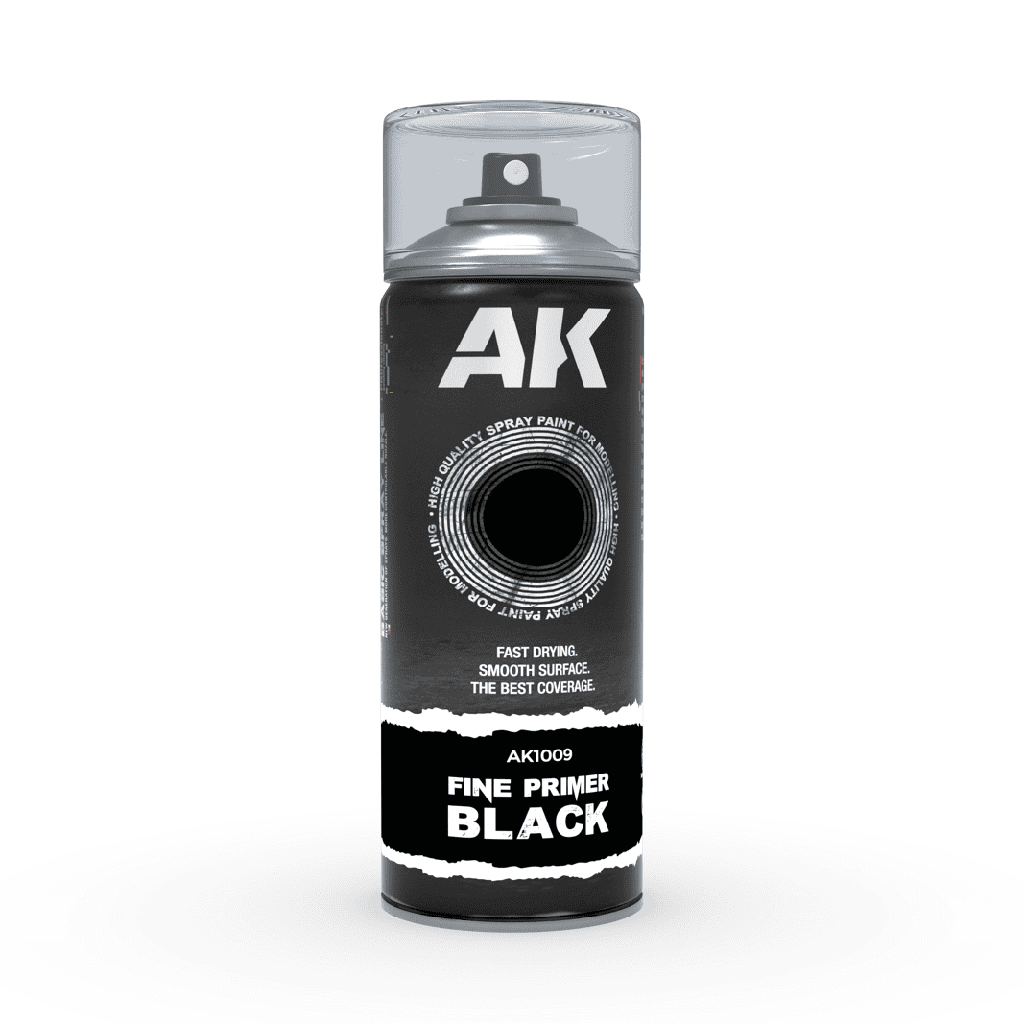AK1009 IMPRIMACION FINA NEGRA EN SPRAY