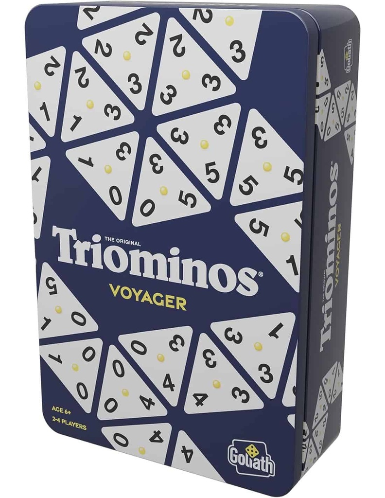 Triominos: Ed. Caja de Viaje Metalica
