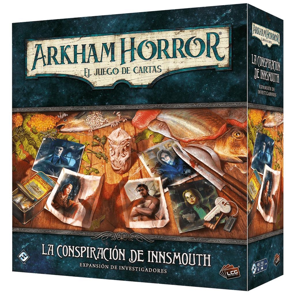 AH LCG: La conspiracion de Innsmouth (Expansión Investigadores)