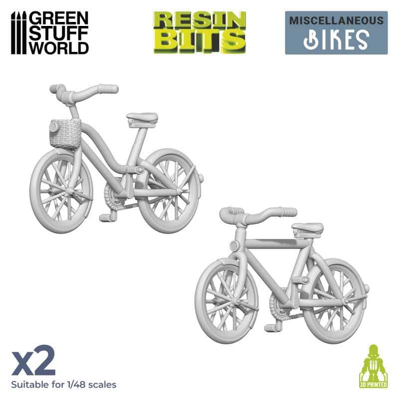 Set impreso en 3D - Bicicletas