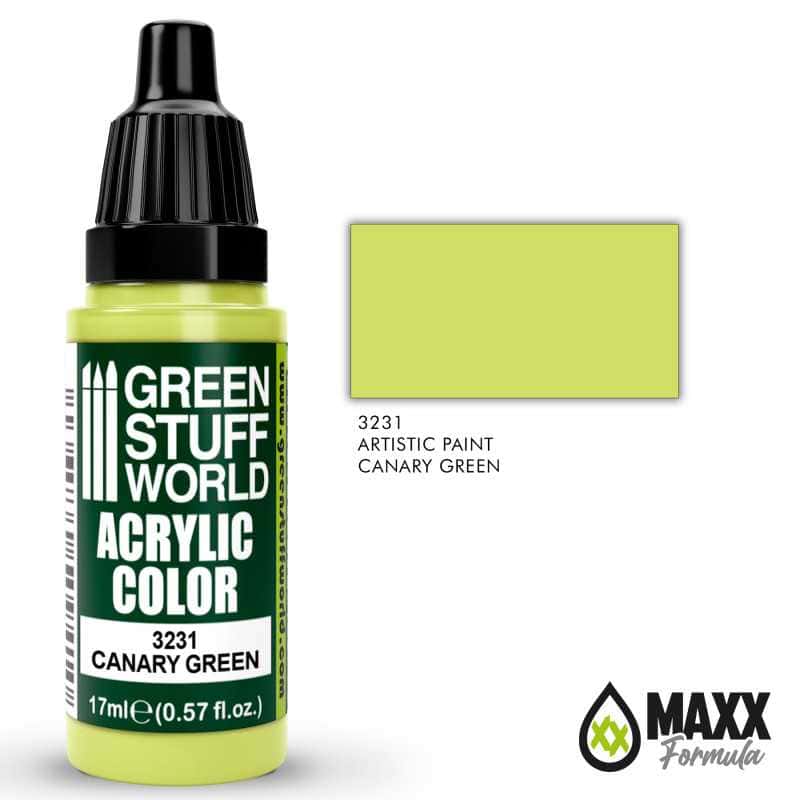 Pintura Acrilica CANARY GREEN