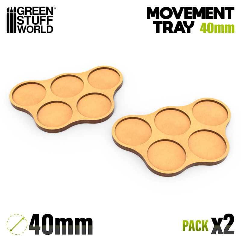 Bandejas de Movimiento DM 40mm x5 - Hostigador
