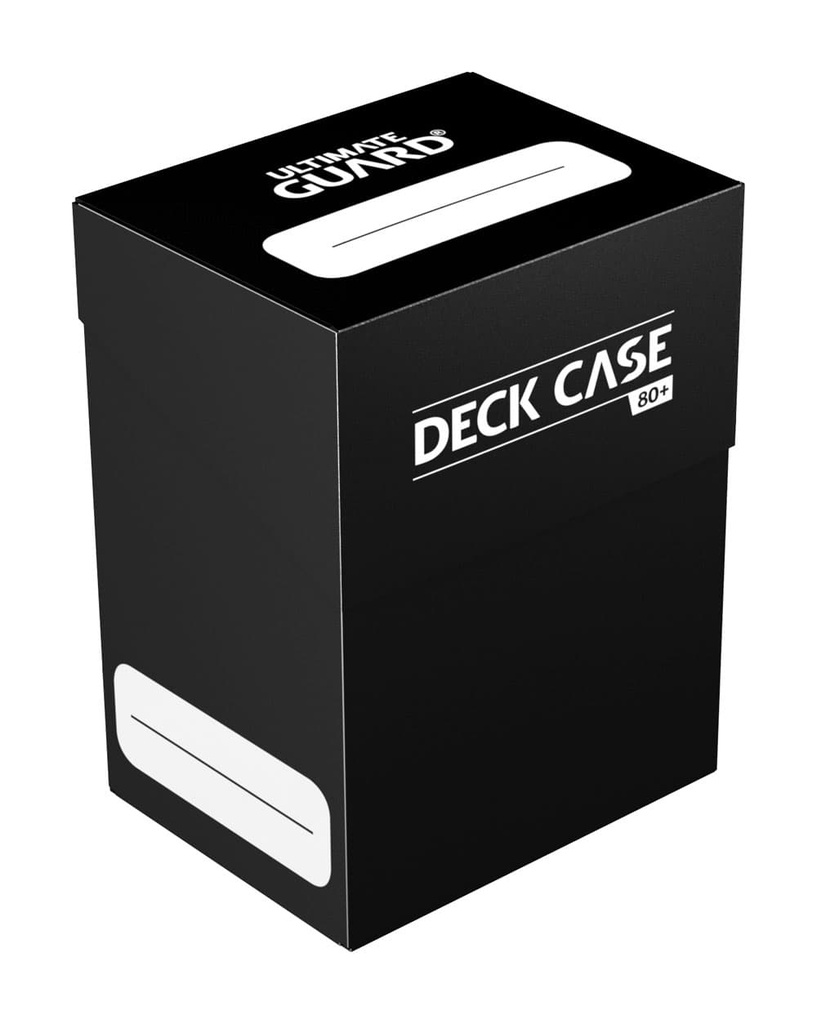 Ultimate Guard Deck Case 80+ Caja de Cartas Tamaño Estandar Negro