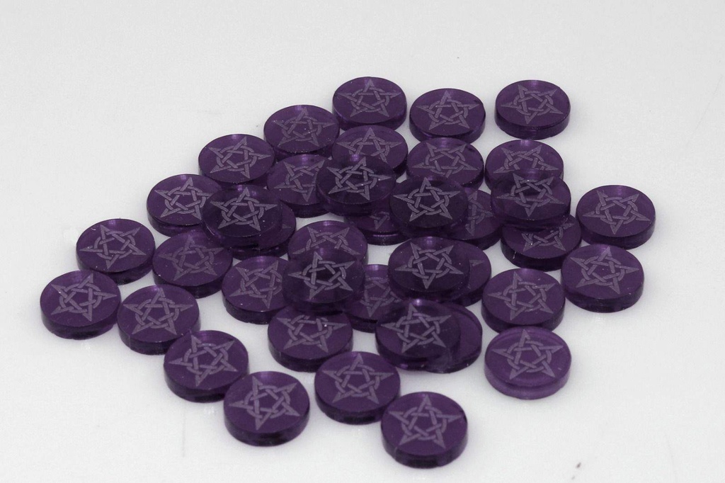 [BPG12100809] VTES: Tokens Pentacle – Bolsa 40 tokens