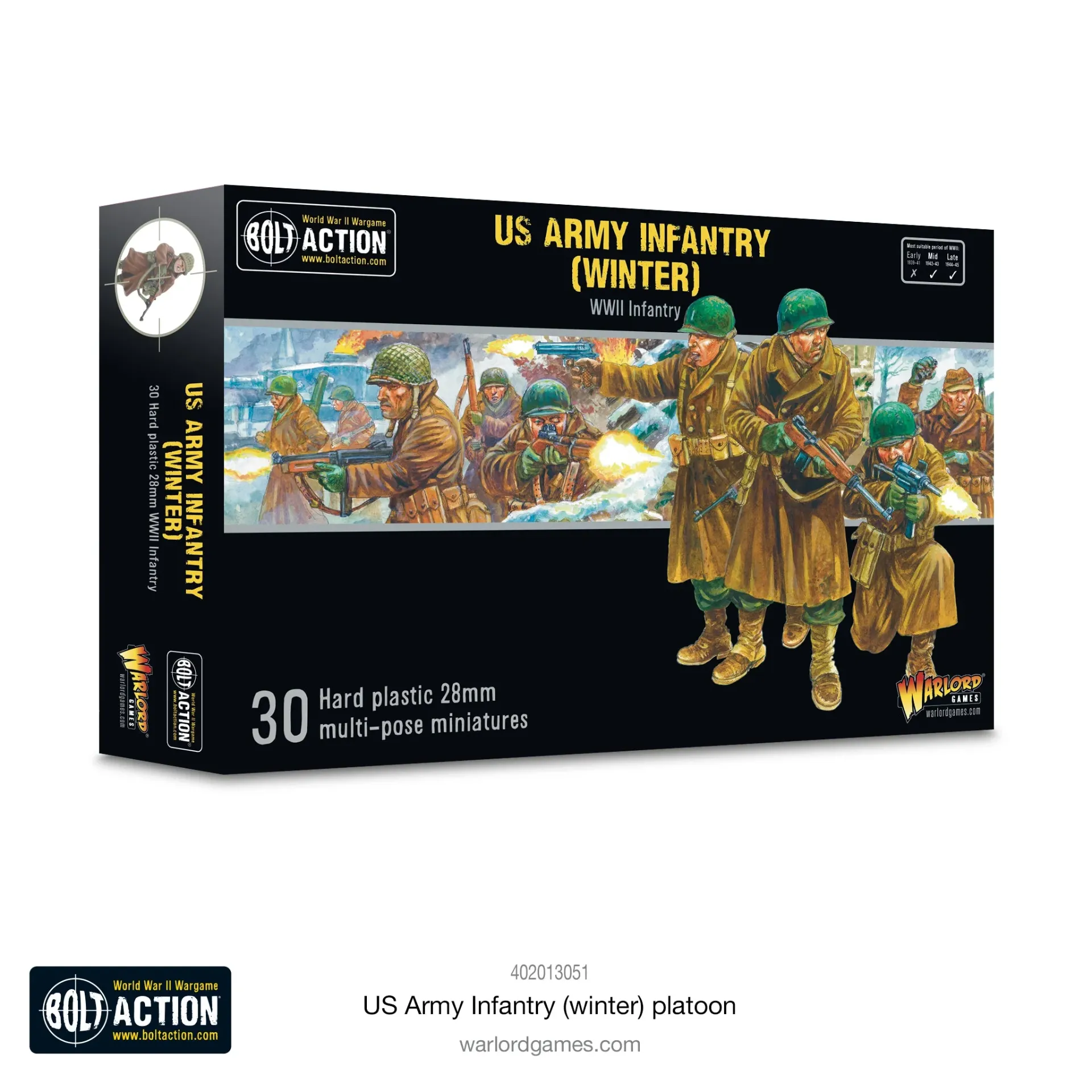 Bolt Action - US Army Winter Infantry - EN