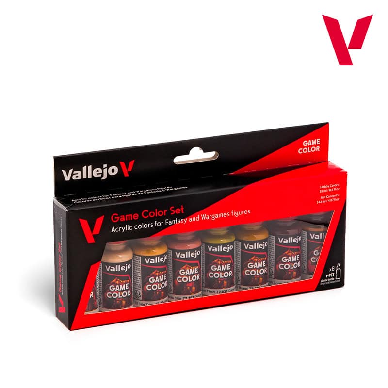 Vallejo Set Tonos Piel 72.187