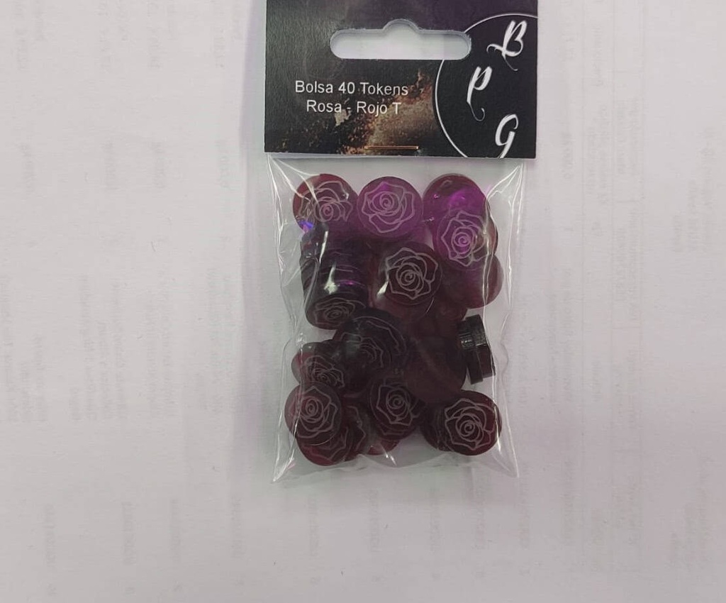 [BPG12101415] VTES: Tokens Rosa-Roja