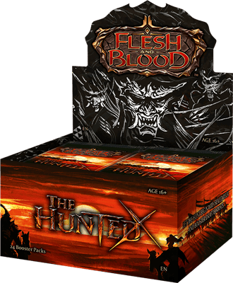 Flesh & Blood TCG - The Hunted Booster Display (24 Packs) - ESP
