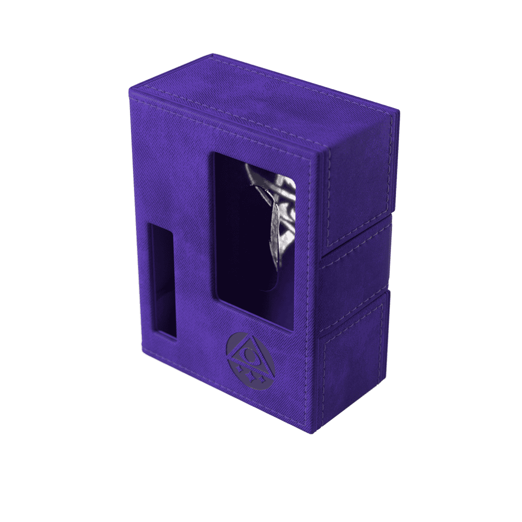 Arkham Horror Investigator Deck Tome Mystic Purple Caja