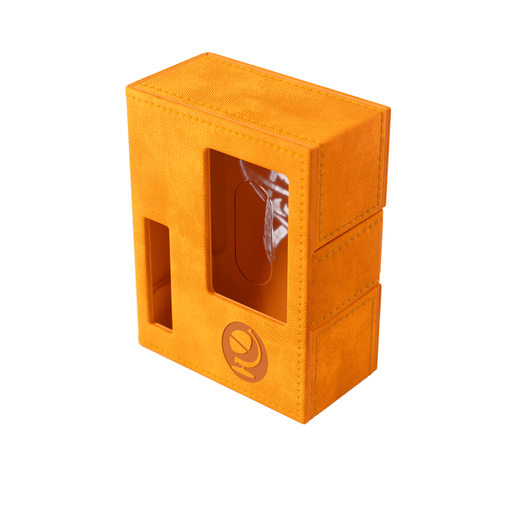 Arkham Horror Investigator Deck Tome Seeker Orange Caja