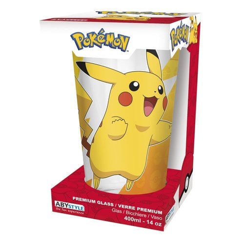 VASO GRANDE 400ML LAMINA DE PIKACHU POKEMON