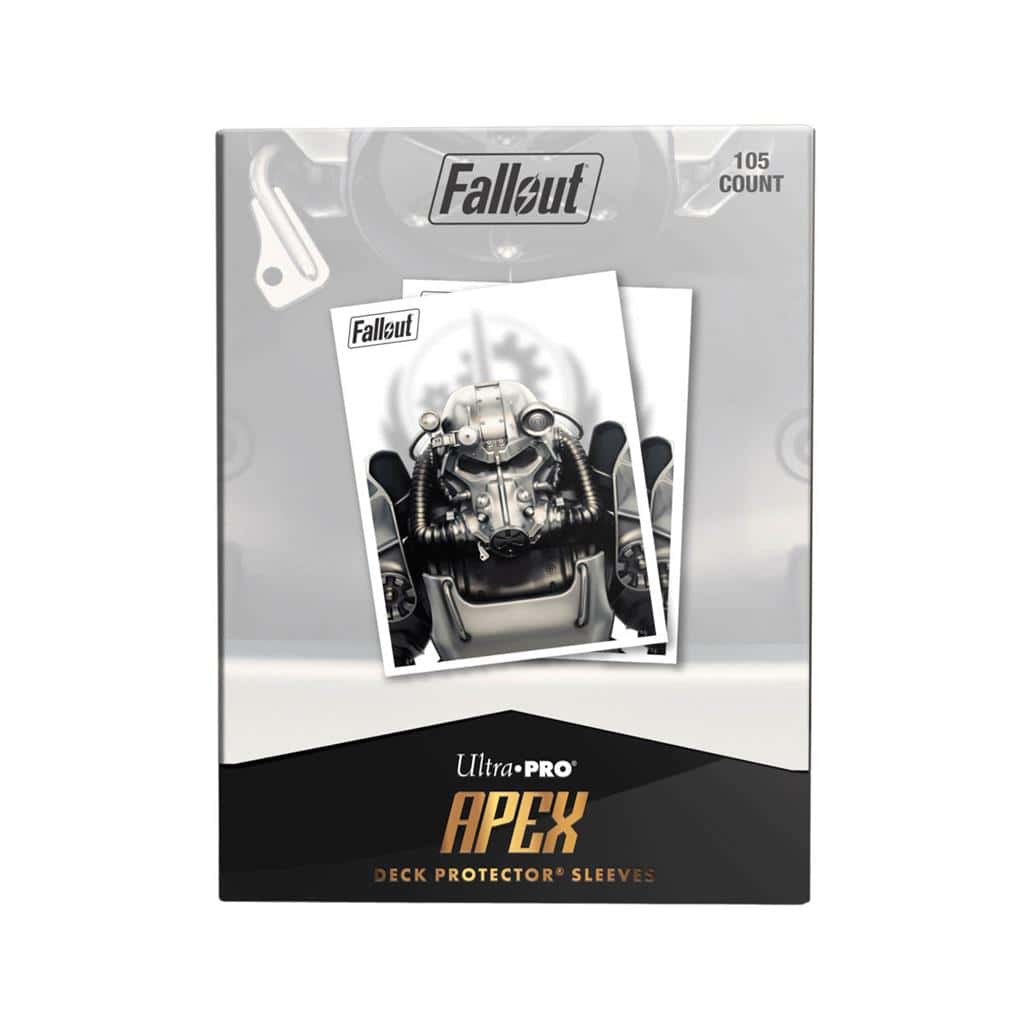 UP - Brotherhood of Steel 105ct Apex Deck Protector Sleeves for Bethesda - Fallout