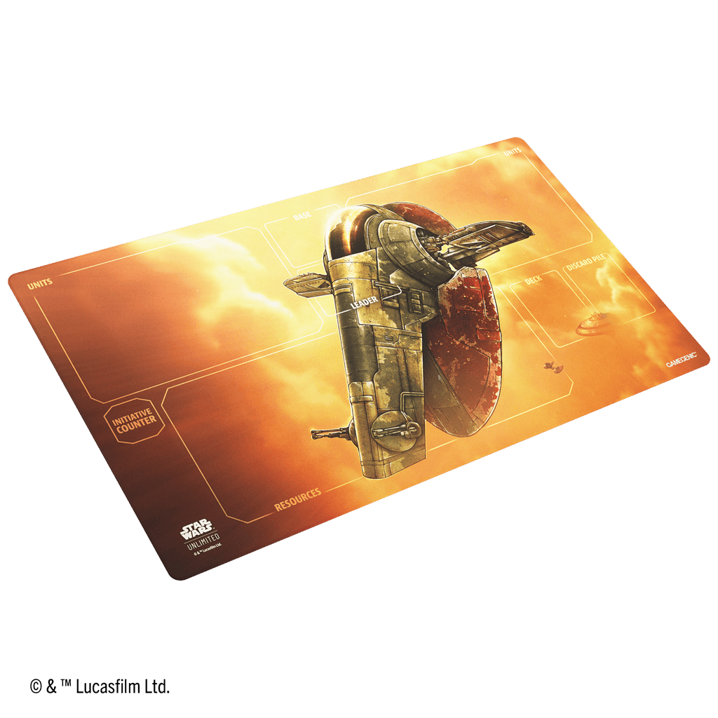 Gamegenic - Star Wars: Unlimited Game Mat - Fett's Firespray