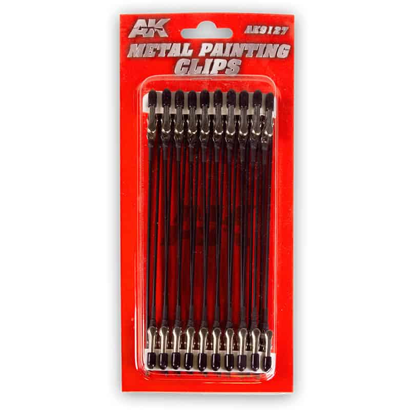 AK9127 PINZAS METALICAS PARA PINTAR
