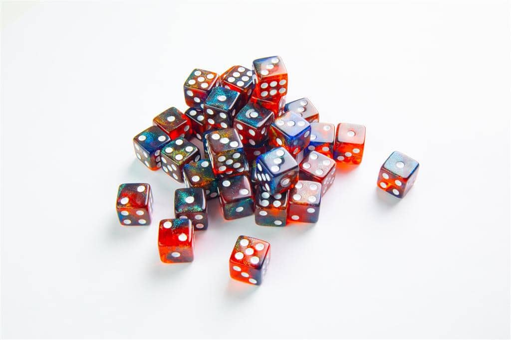 Gamegenic - Galaxy Series - Mars - D6 Dice Set 12 mm (36 pcs)