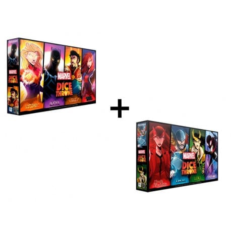 PACK: Marvel Dice Throne 1 y 2
