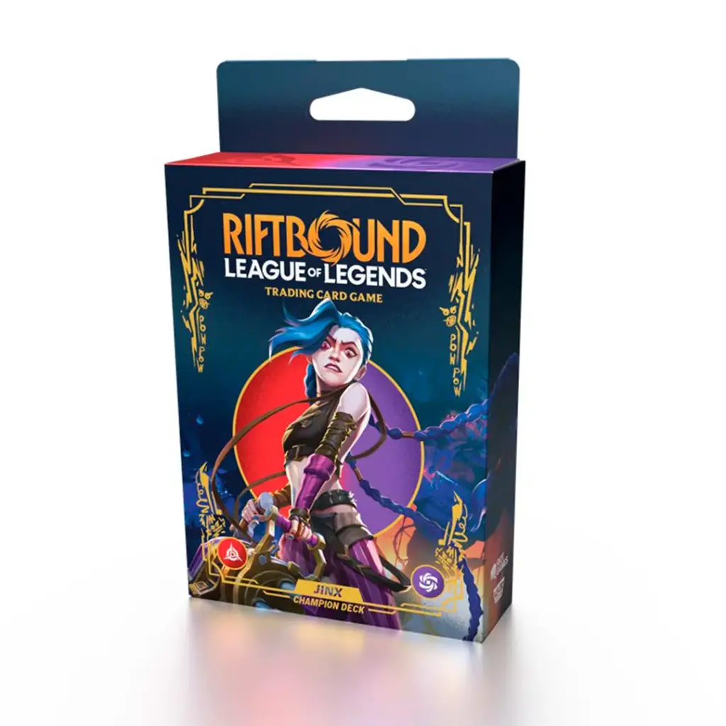 [810155273262] Riftbound League of Legends TCG  Origins Champion Deck Jinx  EN