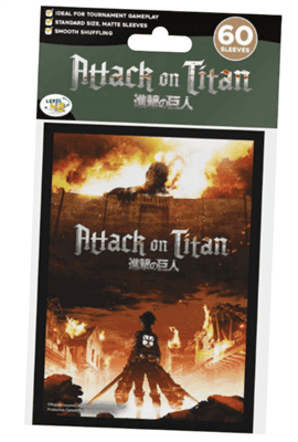 Attack on Titan Sleeves - THE WALL (60 Sleeves)