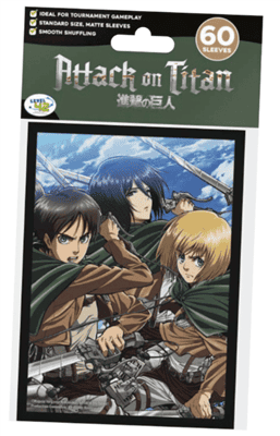 Attack on Titan Sleeves - BATTLE TRIO (60 Sleeves)