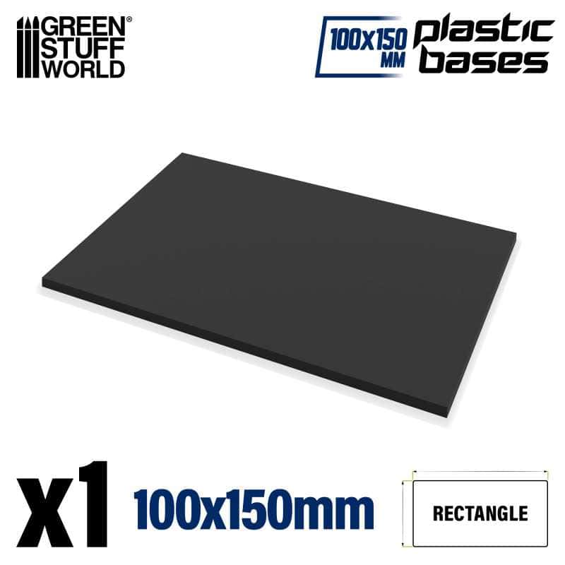 Peana de plastico - Rectangular 100x150mm