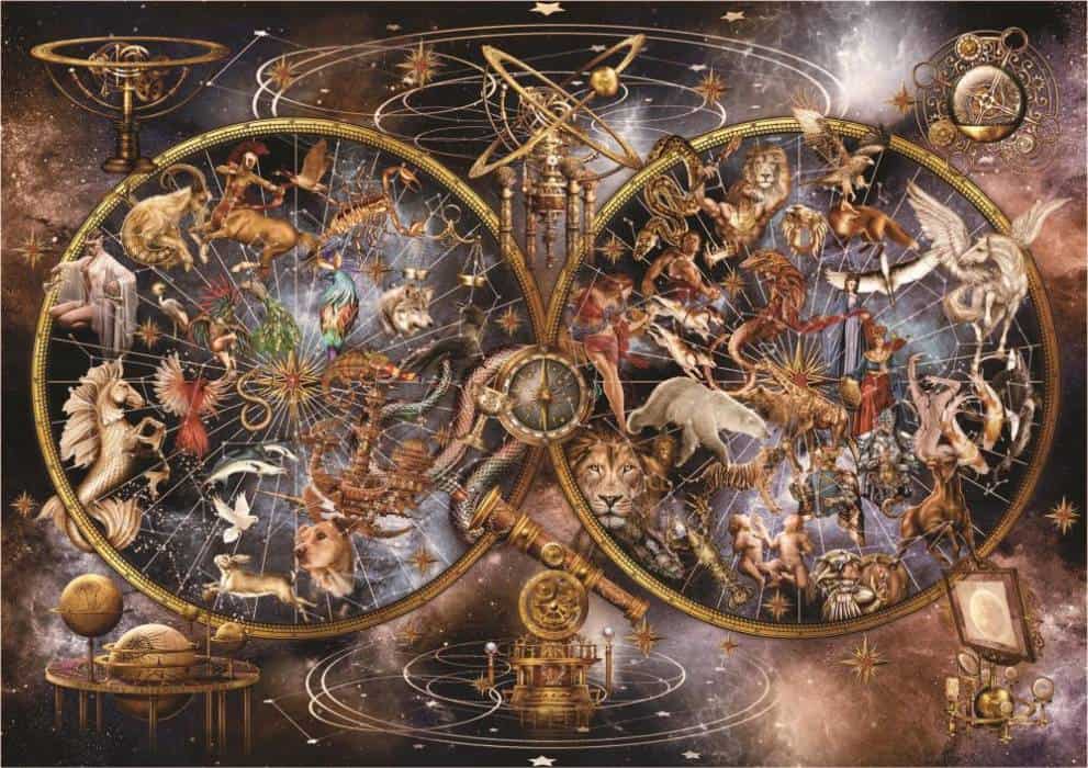 [8412668195691] Puzzle Educa 4000 CONSTELACIONES