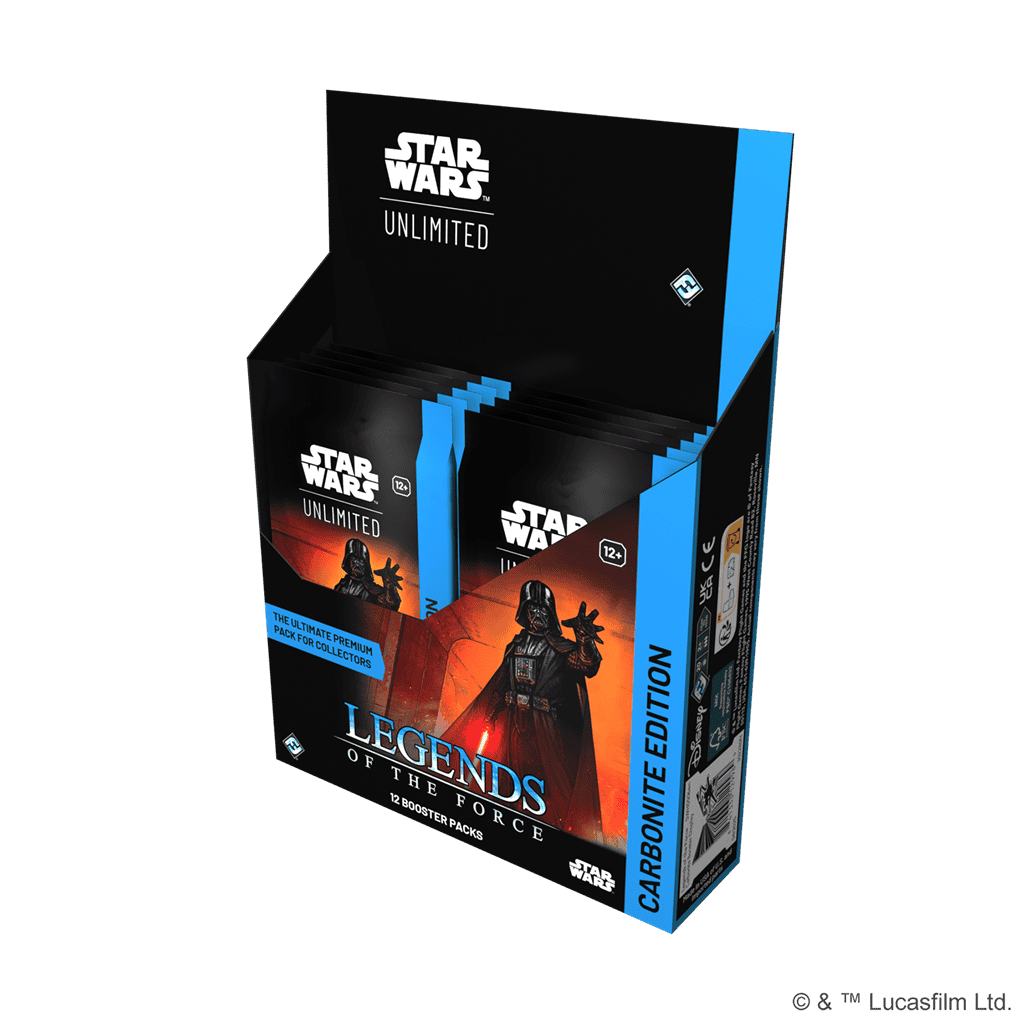STAR WARS: UNLIMITED Legends of the Force Carbonite Boosters ENG 