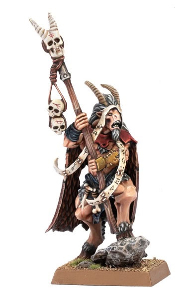 BEASTMEN BRAYHERDS: BEASTMAN SHAMAN