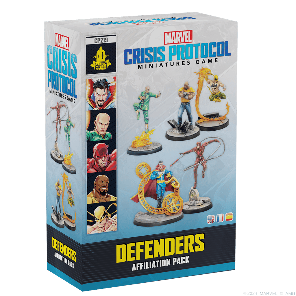 Marvel Crisis Protocol: Defenders Affiliation Pack (Preventa)
