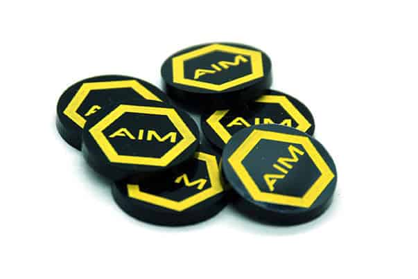 Set de 6 tokens AIM Criminal Syndicate compatible Marvel Crisis Protocol