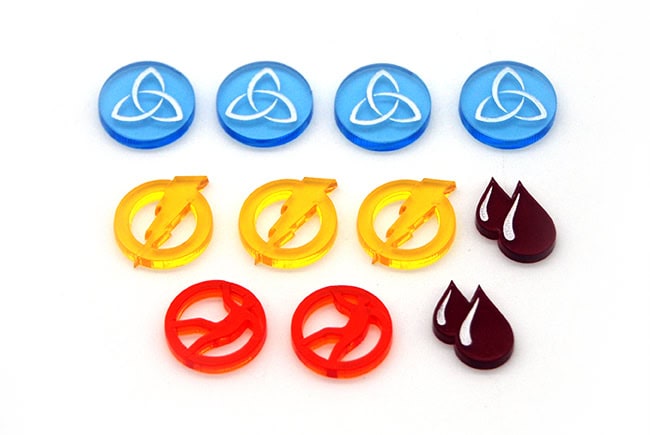 [10000000000134] Set de tokens Thor y Valkiria Marvel Crisis Protocol