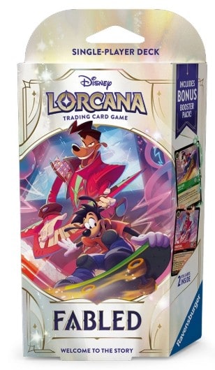 Disney Lorcana: Mazo de inicio (Emerald/Ruby) Fabled