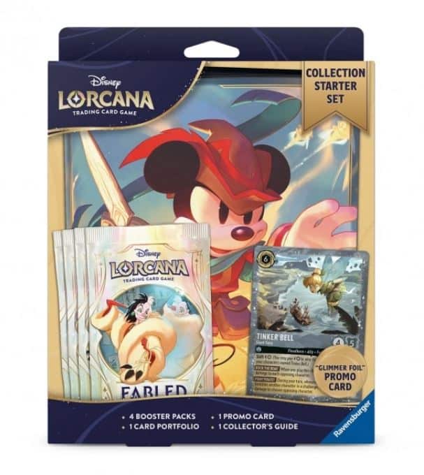 Disney Lorcana TCG Collector Starter Fabled Ingles 