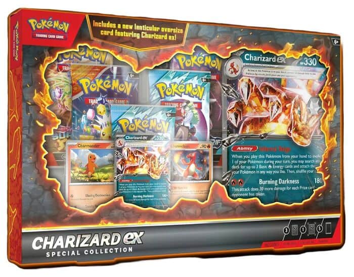 Pokemon TCG Coleccion Especial Abril Charizard EX Español